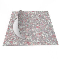 Forbo Allura Material 63588DR7 pink terrazzo circle фото 2 | FLOORDEALER